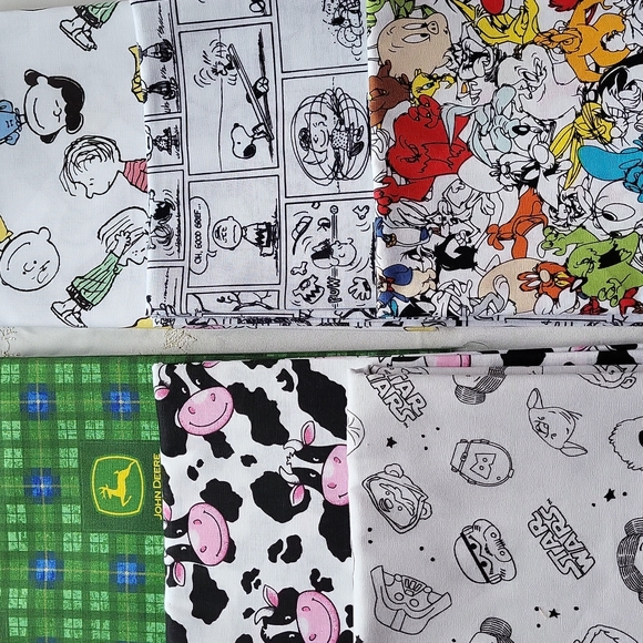 Joann Fabric Other Licensed Themed Fabric Fat Quarters Lot Of 6